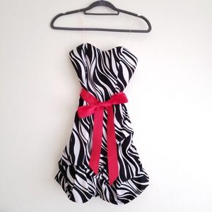 Zebra Print Dress